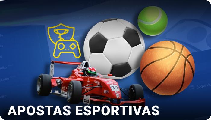 Na Betano, as apostas desportivas - directas, 1X2, probabilidades duplas, total mais ou menos, handicaps, e cerca de 40 desportos diferentes em todo o mundo: Futebol, Basquetebol, Ténis e mais