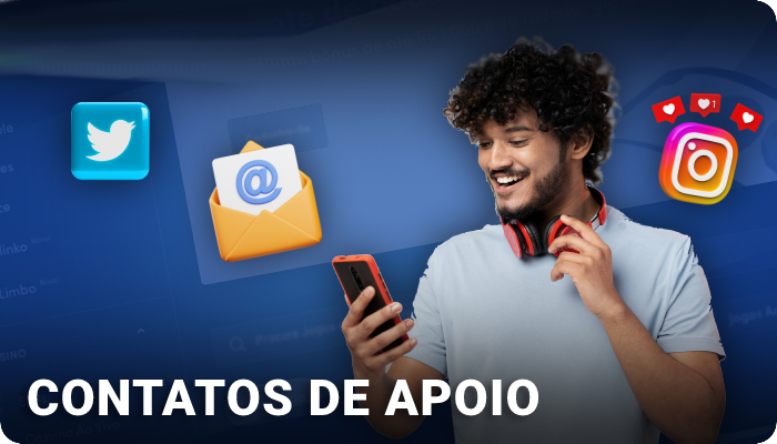 Entre em contato com o Suporte Betano a qualquer momento - Bate-papo ao vivo, Bate-papo público, E-mail, Seção Perguntas Frequentes, Twitter, Instagram