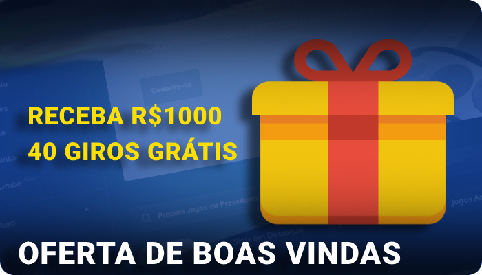 Oferta de boas-vindas para brasileiros no Betano: receba 1000 € e 40 rodadas grátis