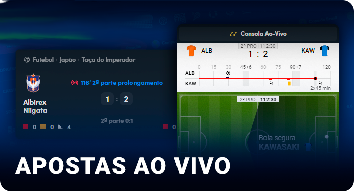 Faça suas apostas ao vivo no site de apostas Betano