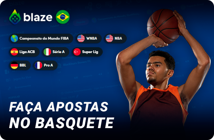 Apostas em jogos de basquete no Betano