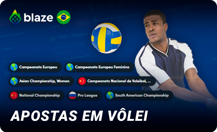 Aposte no torneio de vôlei no site do Betano